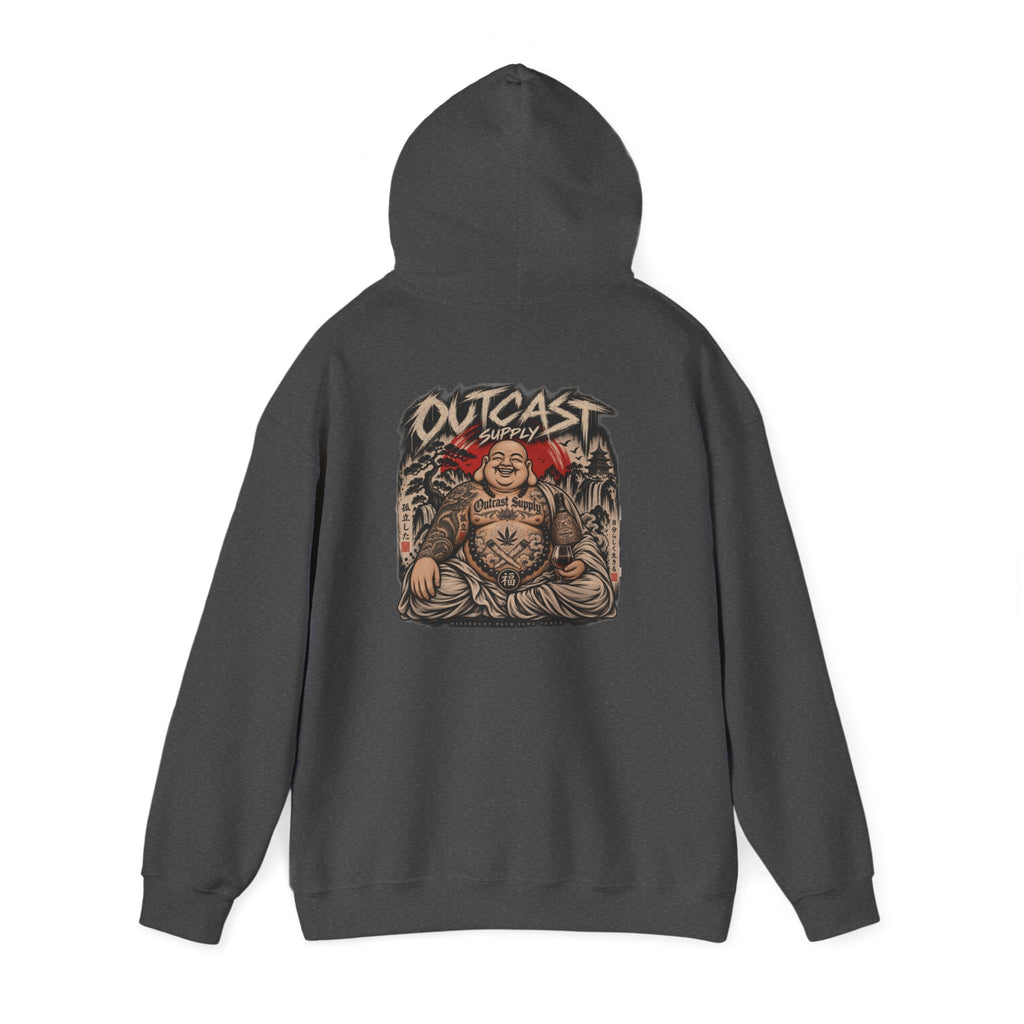 Hoodie — Outcast Buddha Streetwear Graphic Pullover