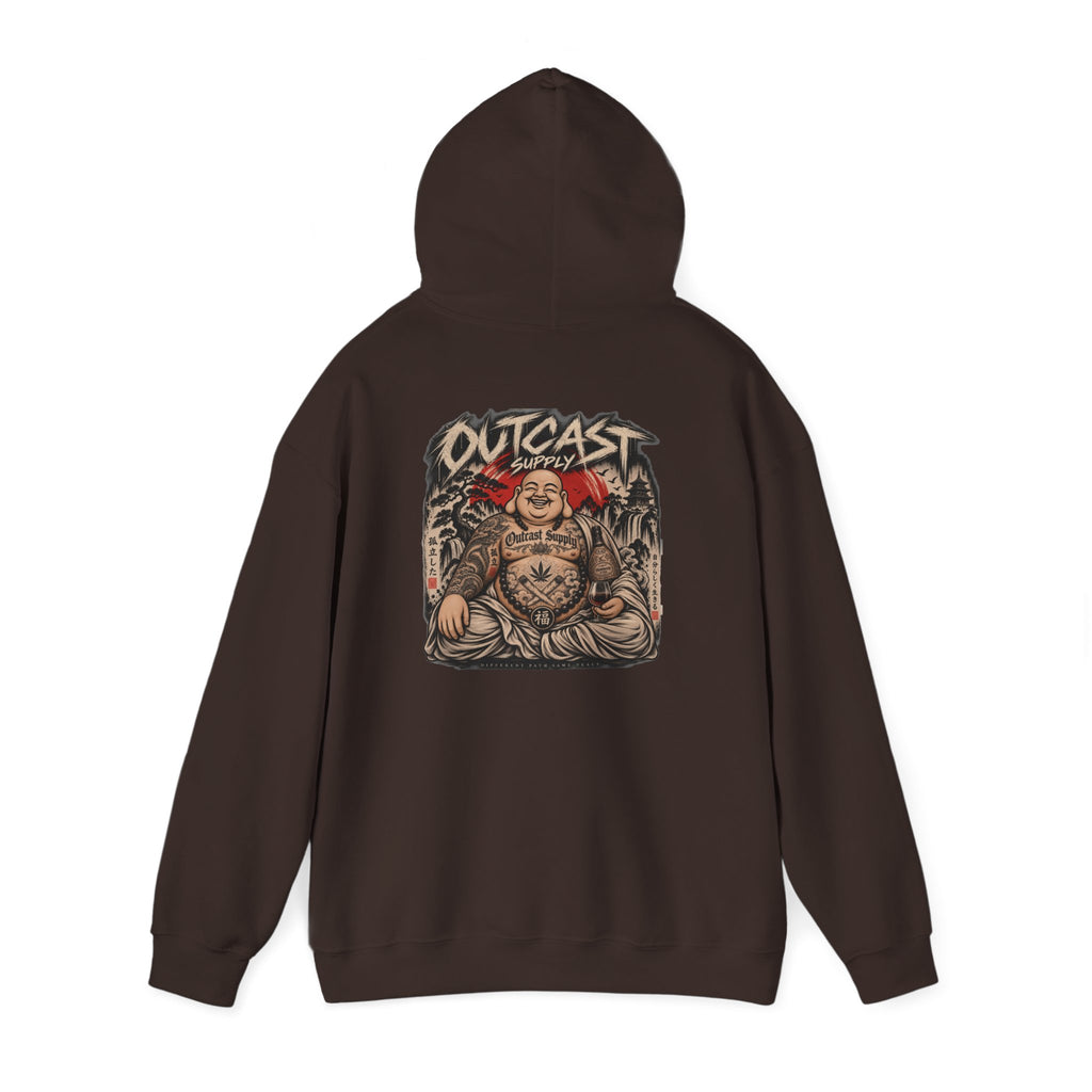Hoodie — Outcast Buddha Streetwear Graphic Pullover